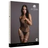 Le Désir Combi sexy Net High Neck Noir